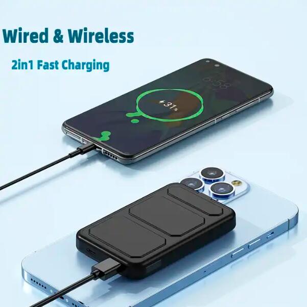 VYRO 10,000Ah wireless power bank fast charging