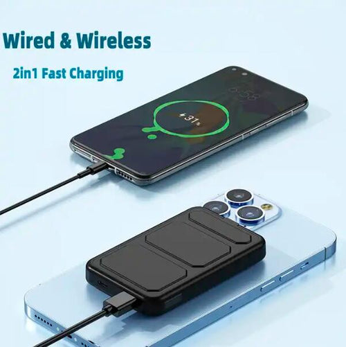 VYRO 10,000Ah wireless power bank fast charging
